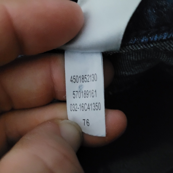 CHICO'S | The Platinum Boyfriend sequin patch jeans - Picture 9 of 9